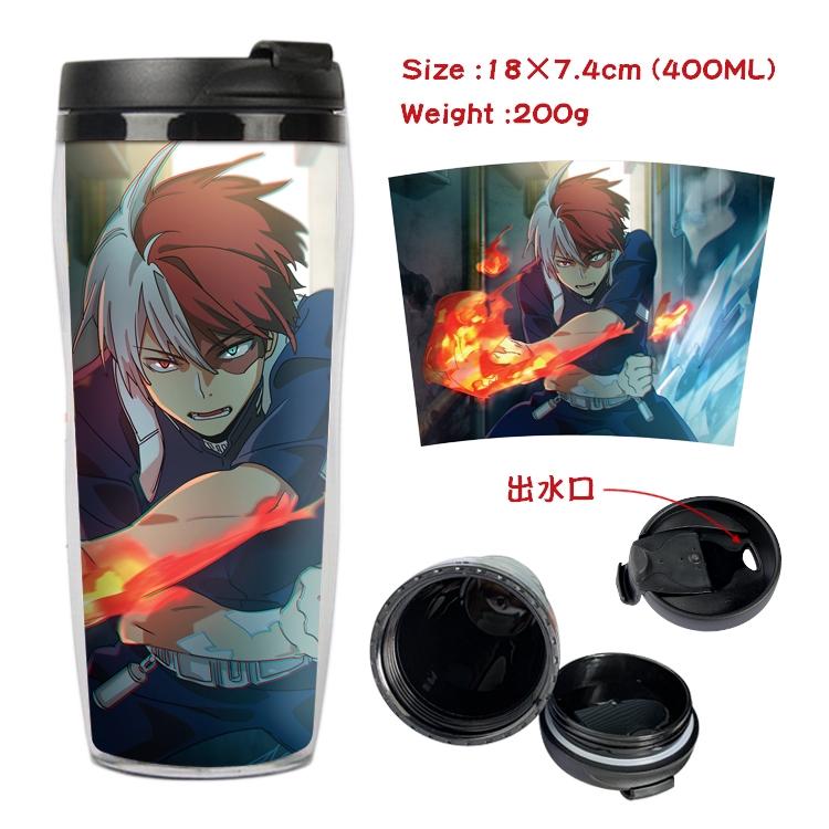  My Hero Academia Starbucks Leakproof Insulation cup Kettle 18X7.4CM 400ML