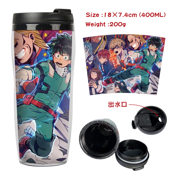  My Hero Academia Starbucks Leakproof Insulation cup Kettle 18X7.4CM 400ML