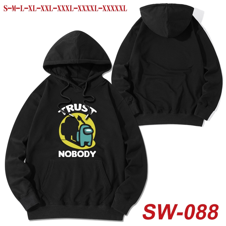 Among Us Pure cotton hooded sweatshirt thin pullover  from S to 5XL  SW-088