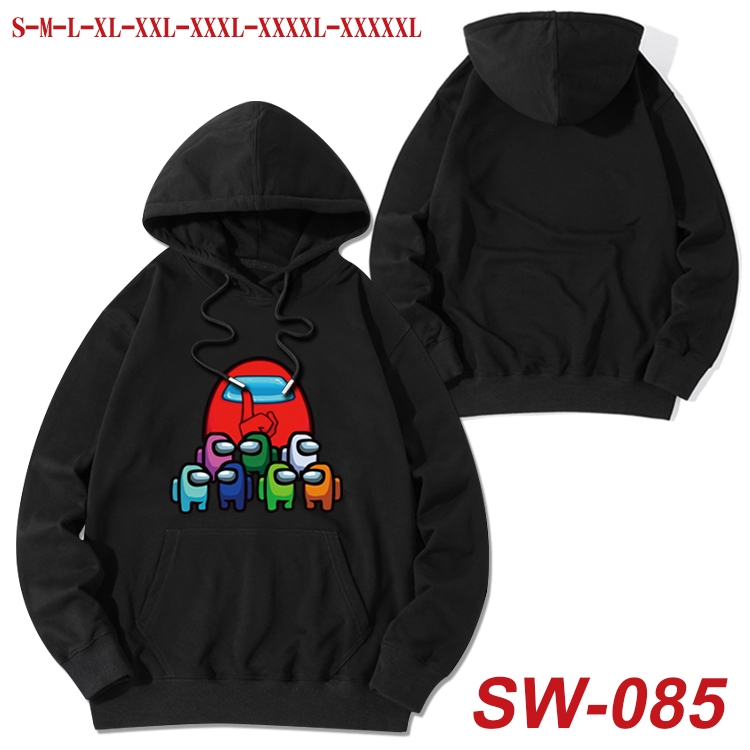 Among Us Pure cotton hooded sweatshirt thin pullover  from S to 5XL SW-085