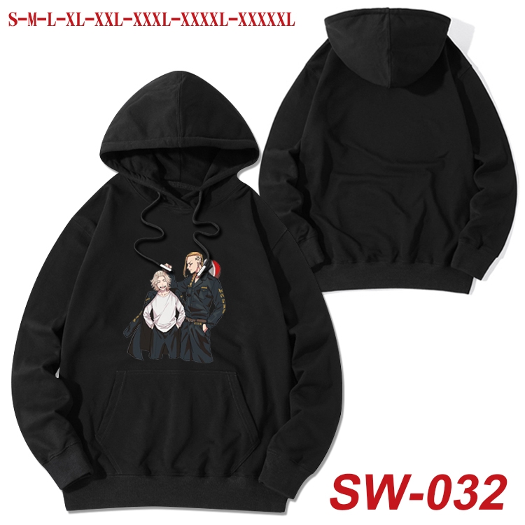 Tokyo Revengers  Pure cotton hooded sweatshirt thin pullover sweater from S to 5XL  SW-032