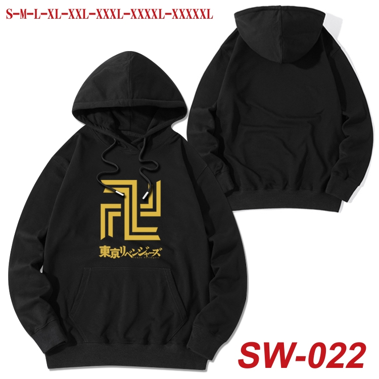 Tokyo Revengers  Pure cotton hooded sweatshirt thin pullover sweater from S to 5XL  SW-022