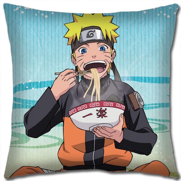 Naruto Anime square full-color pillow cushion 45X45CM NO FILLING H7-528