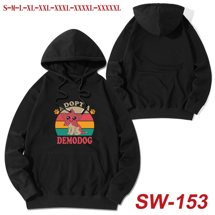 Stranger Things cotton hooded sweatshirt thin pullover sweater from S to 5XL SW-153
