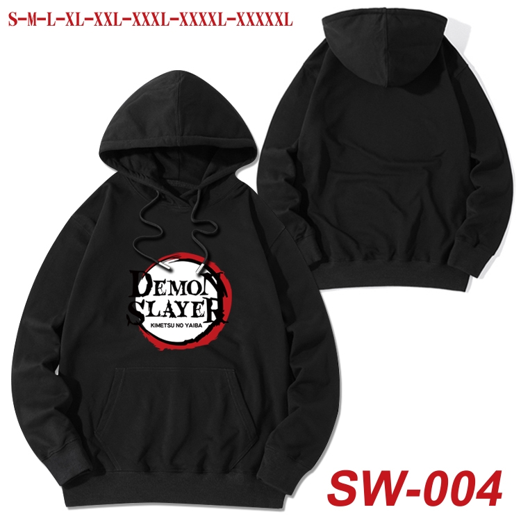 Demon Slayer Kimets cotton hooded sweatshirt thin pullover sweater from S to 5XL SW-004
