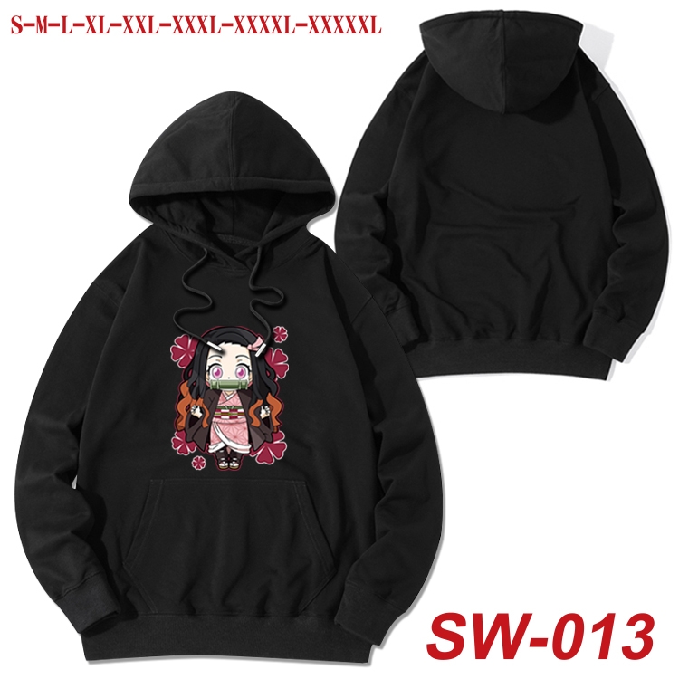 Demon Slayer Kimets cotton hooded sweatshirt thin pullover sweater from S to 5XL SW-004