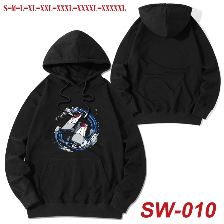 Demon Slayer Kimets cotton hooded sweatshirt thin pullover sweater from S to 5XL SW-010