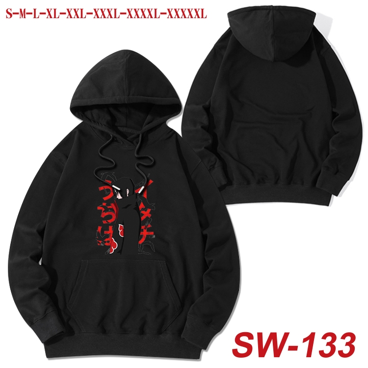 Naruto cotton hooded sweatshirt thin pullover sweater from S to 5XL SW-133