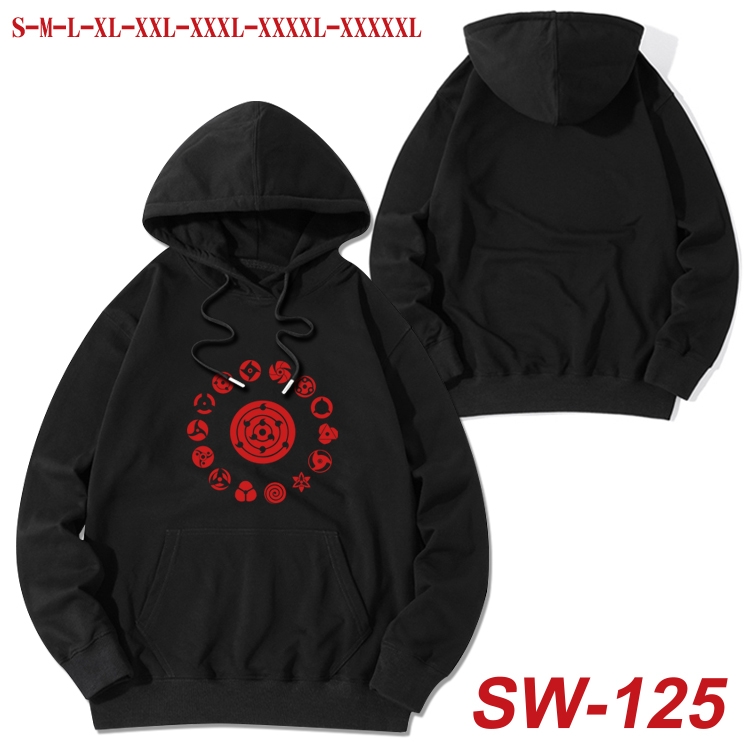 Naruto cotton hooded sweatshirt thin pullover sweater from S to 5XL SW-125