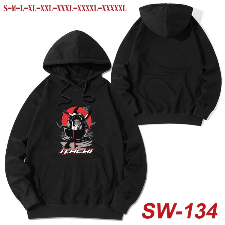 Naruto cotton hooded sweatshirt thin pullover sweater from S to 5XL SW-134