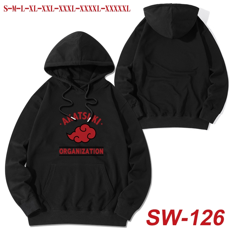 Naruto cotton hooded sweatshirt thin pullover sweater from S to 5XL SW-126