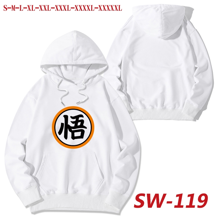DRAGON BALL cotton hooded sweatshirt thin pullover sweater from S to 5XL SW-119