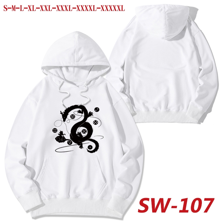 DRAGON BALL cotton hooded sweatshirt thin pullover sweater from S to 5XL SW-107