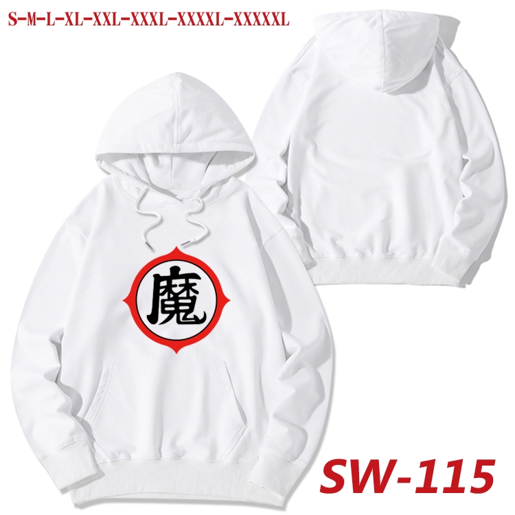 DRAGON BALL cotton hooded sweatshirt thin pullover sweater from S to 5XL SW-115