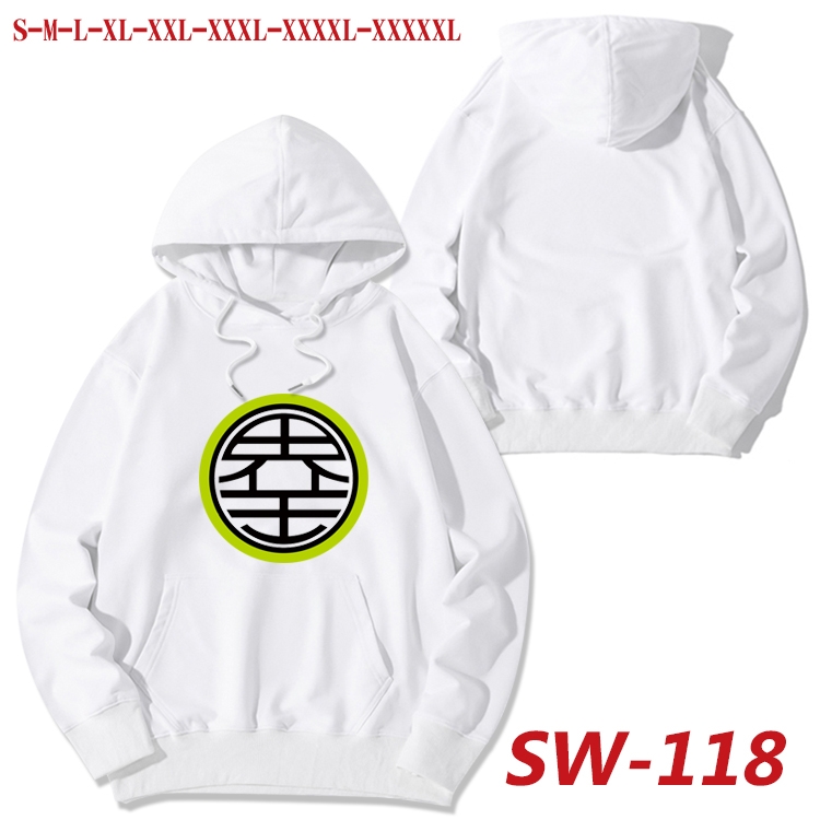 DRAGON BALL cotton hooded sweatshirt thin pullover sweater from S to 5XL SW-118
