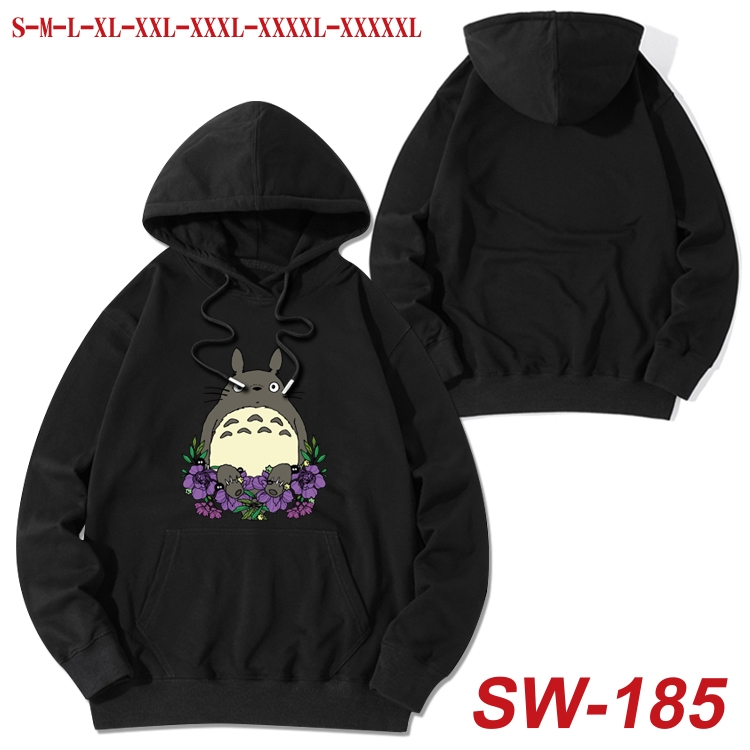 TOTORO cotton hooded sweatshirt thin pullover sweater from S to 5XL SW-185