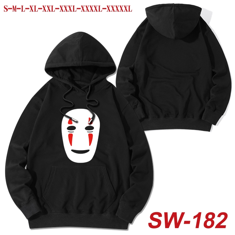TOTORO cotton hooded sweatshirt thin pullover sweater from S to 5XL SW-182