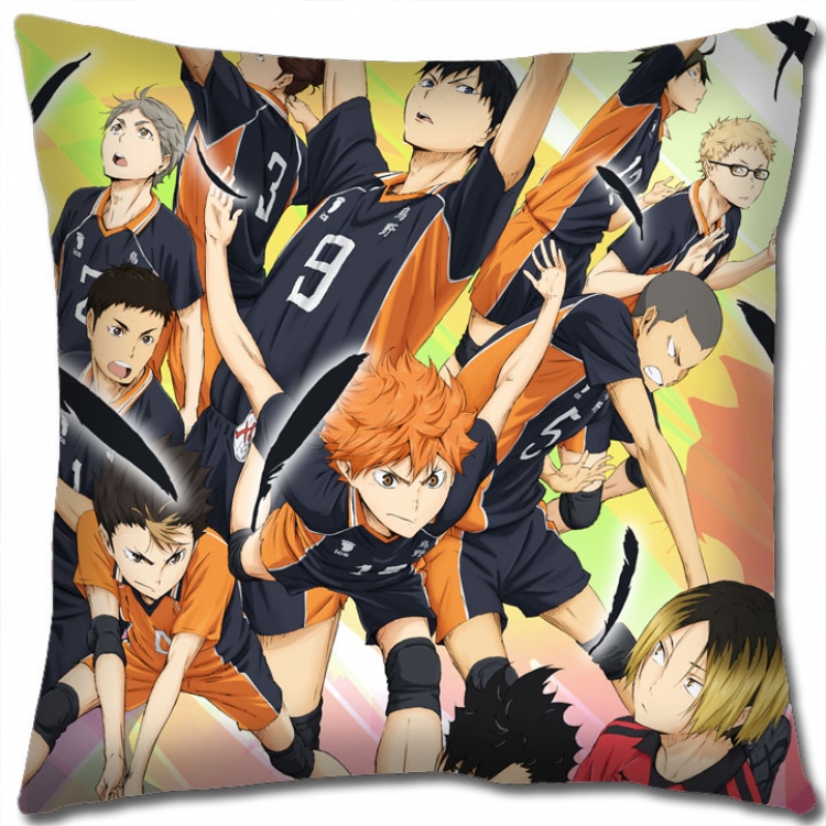 Haikyuu!! Anime square full-color pillow cushion 45X45CM NO FILLING  p1-355