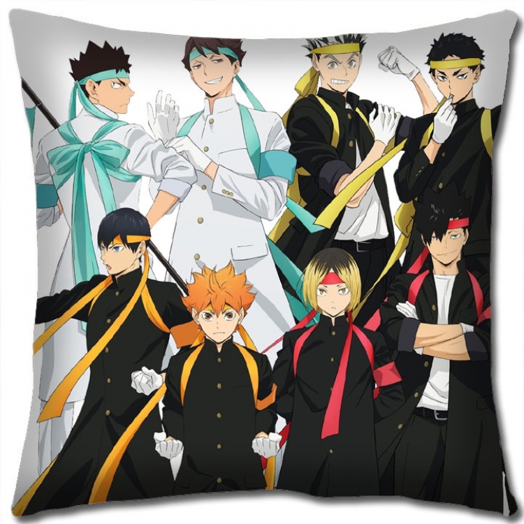 Haikyuu!! Anime square full-color pillow cushion 45X45CM NO FILLING  p1-382