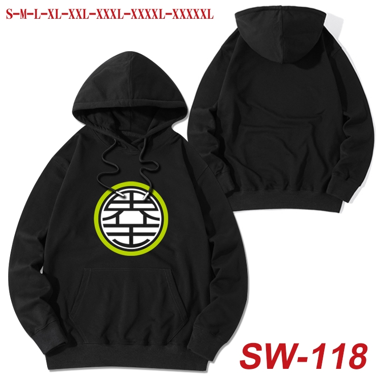 DRAGON BALL cotton hooded sweatshirt thin pullover sweater from S to 5XL SW-118