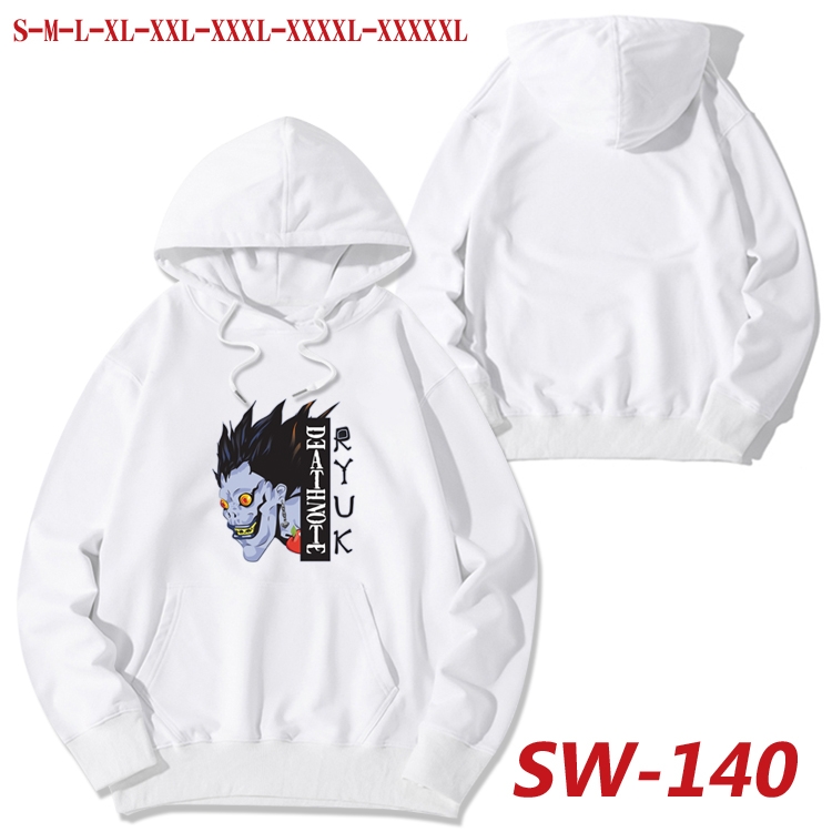 Death note cotton hooded sweatshirt thin pullover sweater from S to 5XL SW-140