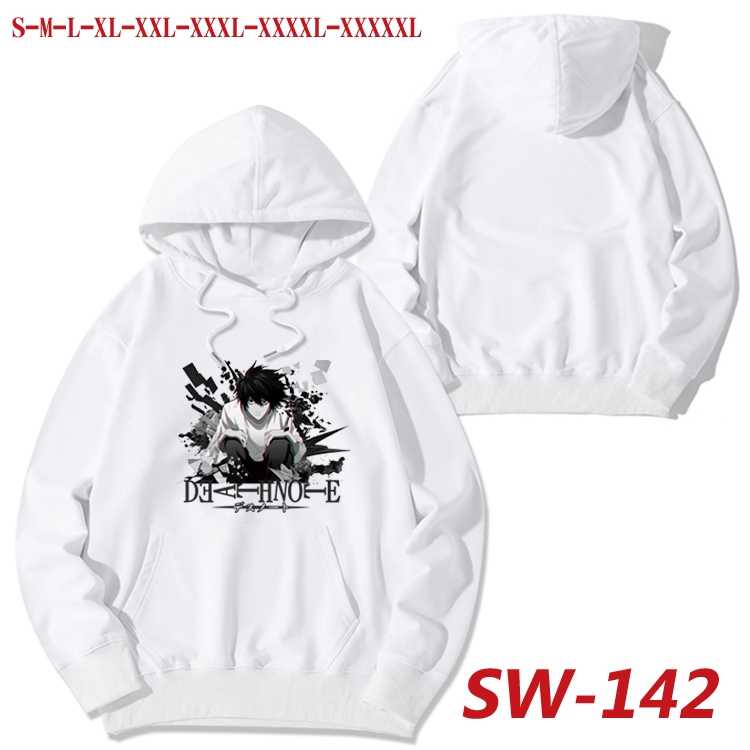 Death note cotton hooded sweatshirt thin pullover sweater from S to 5XL SW-142
