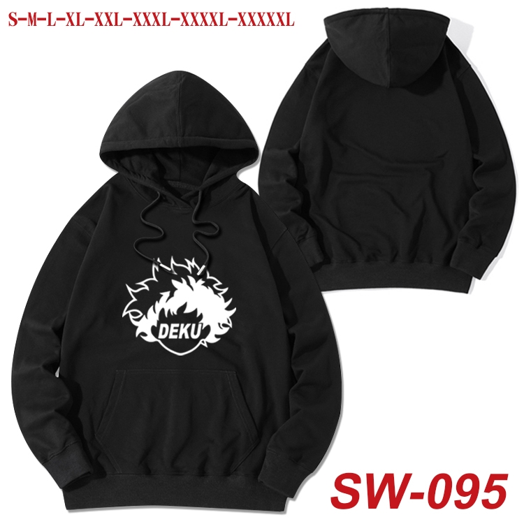 My Hero Academia cotton hooded sweatshirt thin pullover sweater from S to 5XL  SW-095