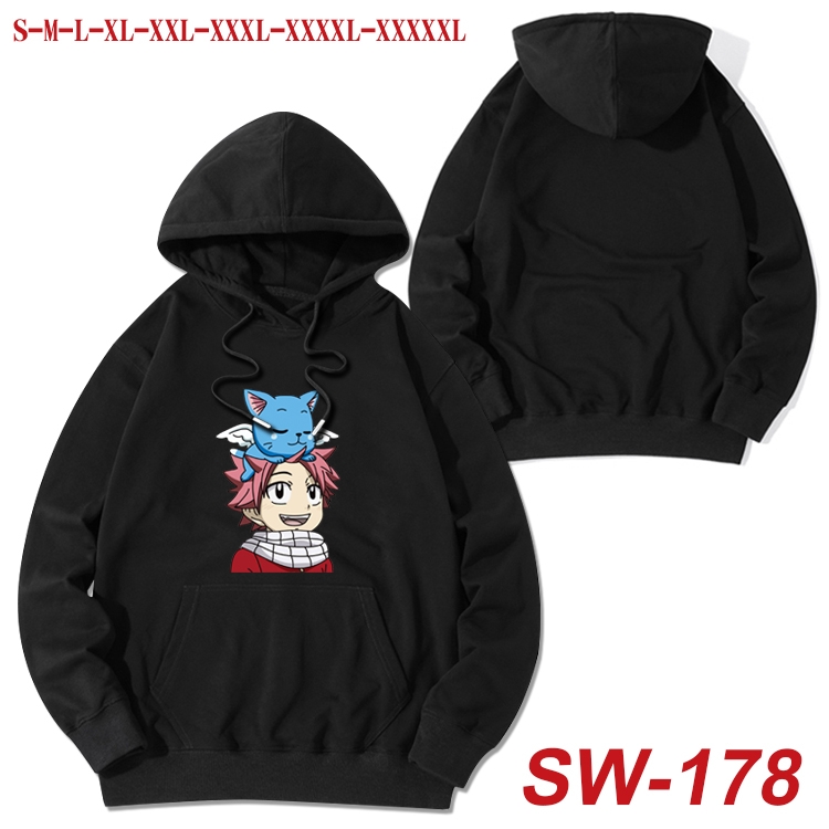 Fairy tail cotton hooded sweatshirt thin pullover sweater from S to 5XL  SW-178