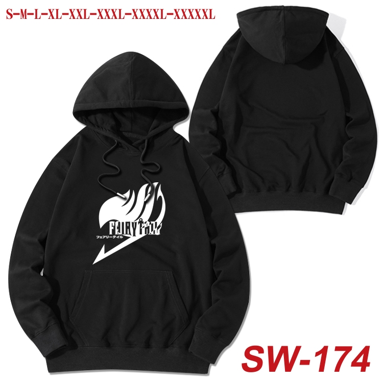 Fairy tail cotton hooded sweatshirt thin pullover sweater from S to 5XL SW-174