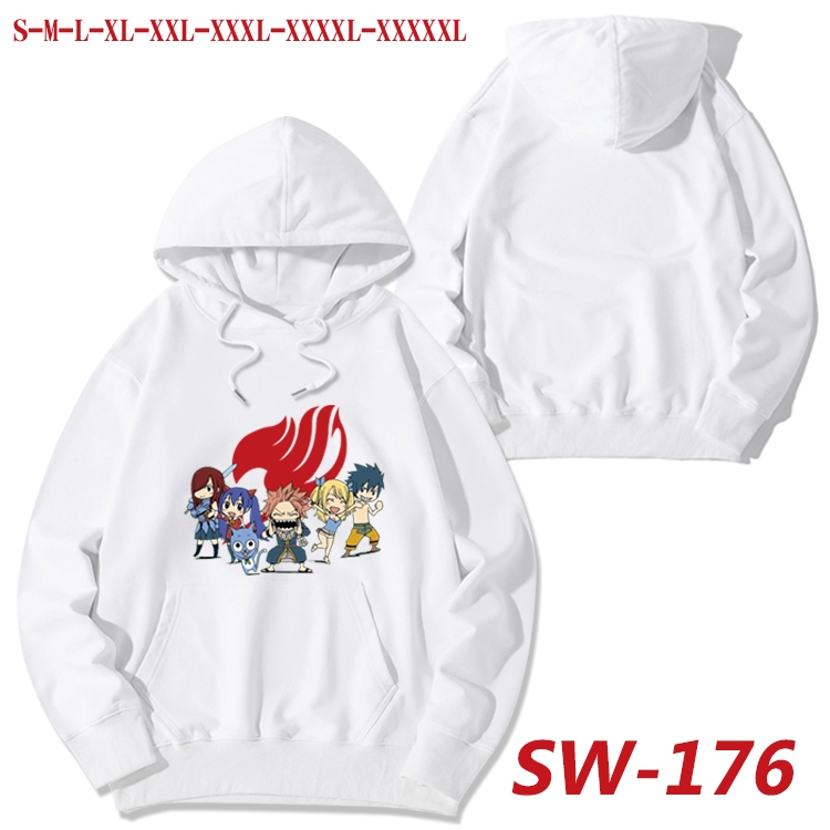 Fairy tail cotton hooded sweatshirt thin pullover sweater from S to 5XL SW-176