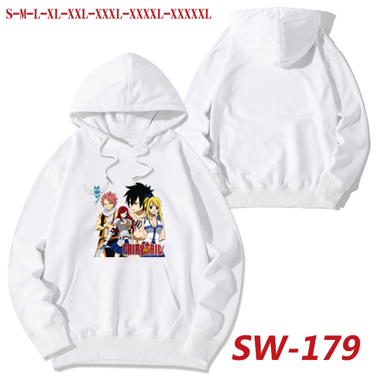 Fairy tail cotton hooded sweatshirt thin pullover sweater from S to 5XL SW-179