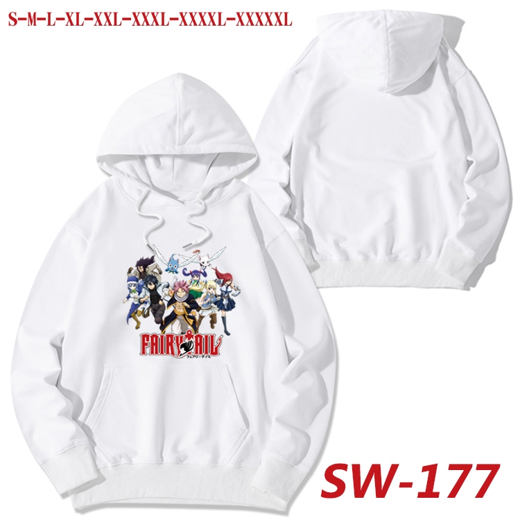Fairy tail cotton hooded sweatshirt thin pullover sweater from S to 5XL SW-177