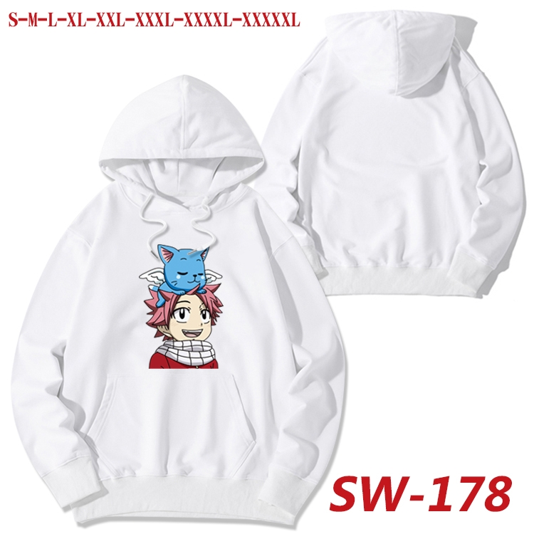 Fairy tail cotton hooded sweatshirt thin pullover sweater from S to 5XL SW-178