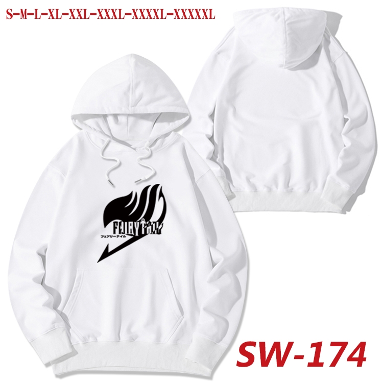 Fairy tail cotton hooded sweatshirt thin pullover sweater from S to 5XL SW-174
