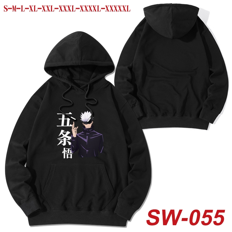 Jujutsu Kaisen cotton hooded sweatshirt thin pullover sweater from S to 5XL  SW-055