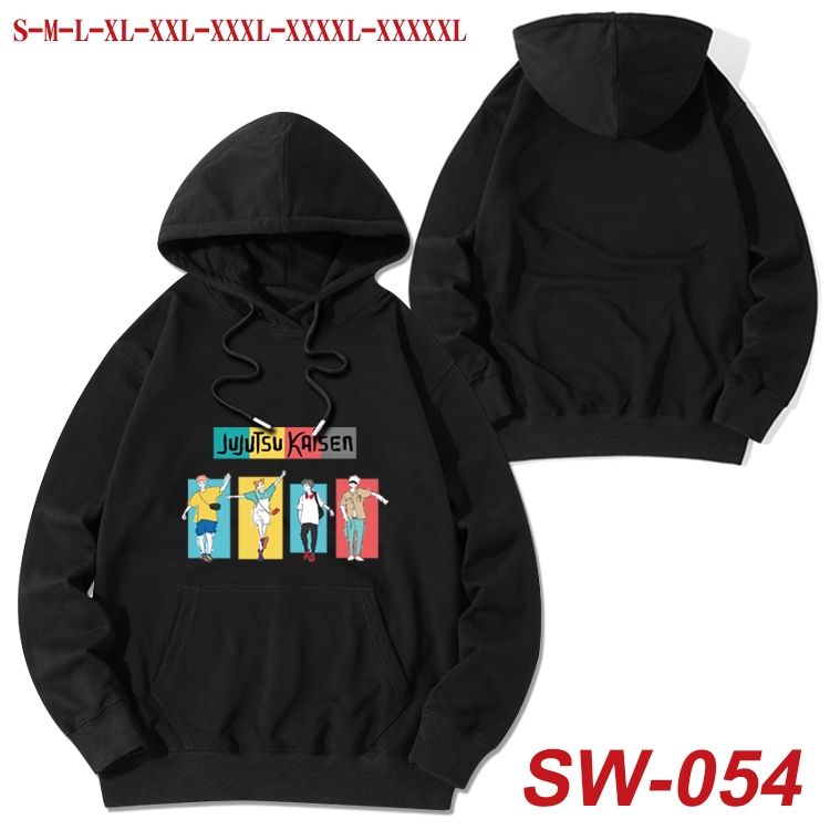 Jujutsu Kaisen cotton hooded sweatshirt thin pullover sweater from S to 5XL SW-054