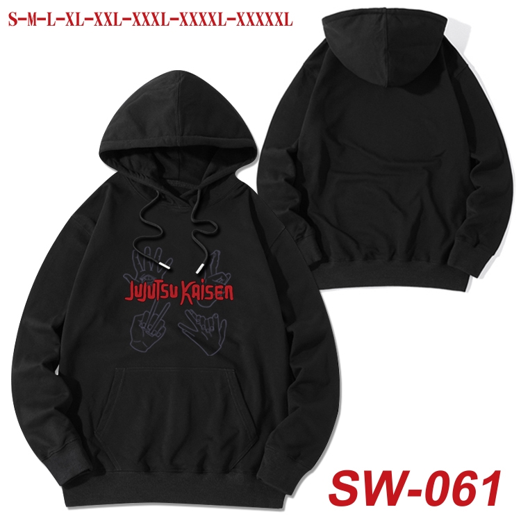 Jujutsu Kaisen cotton hooded sweatshirt thin pullover sweater from S to 5XL  SW-061