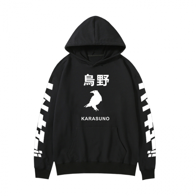 Haikyuu!!  Anime print fashion casual hooded sweater  from S to 3XL