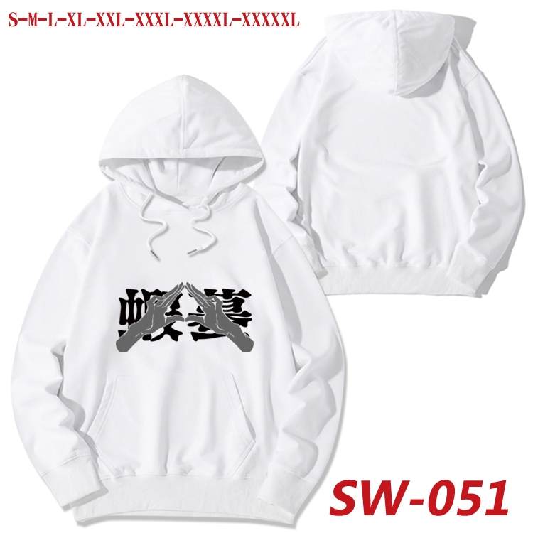 Jujutsu Kaisen cotton hooded sweatshirt thin pullover sweater from S to 5XL  SW-051
