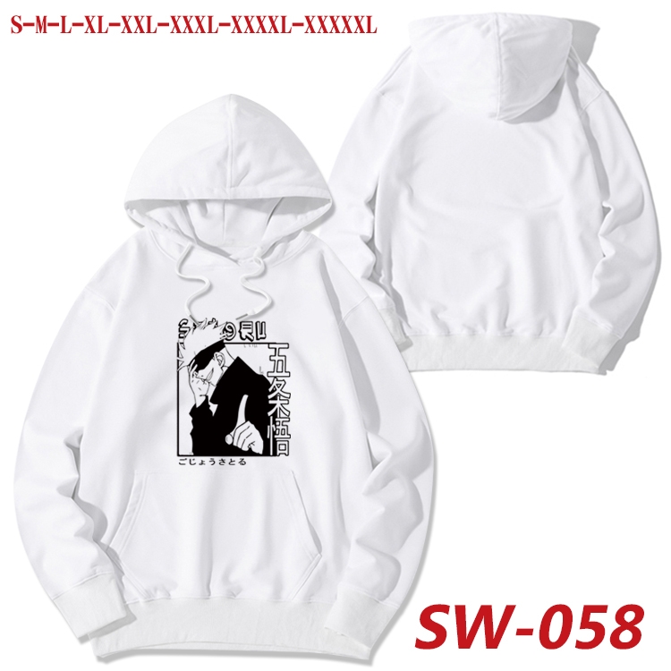 Jujutsu Kaisen cotton hooded sweatshirt thin pullover sweater from S to 5XL  SW-058