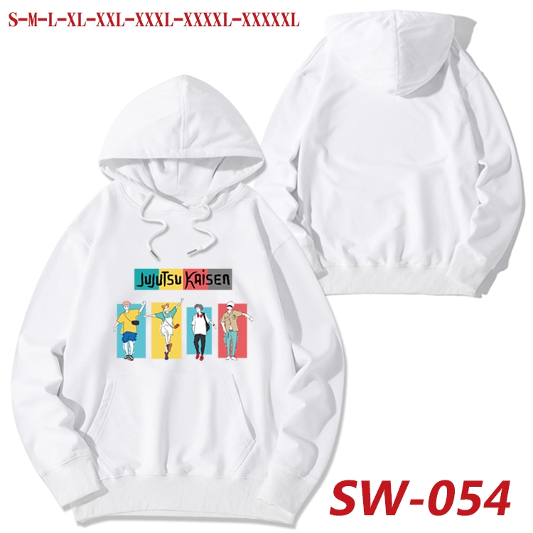 Jujutsu Kaisen cotton hooded sweatshirt thin pullover sweater from S to 5XL SW-054