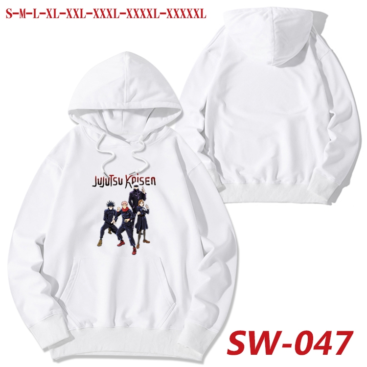 Jujutsu Kaisen cotton hooded sweatshirt thin pullover sweater from S to 5XL SW-047