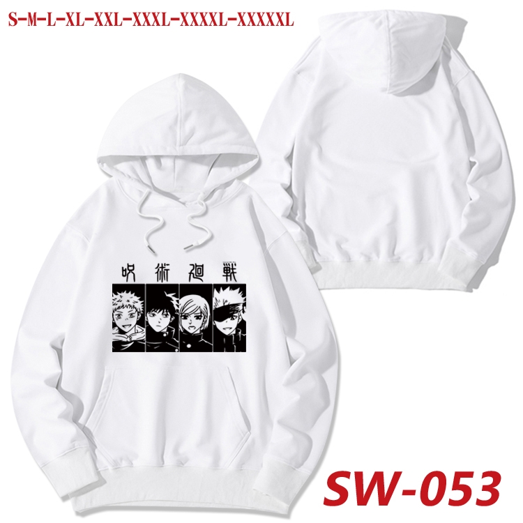 Jujutsu Kaisen cotton hooded sweatshirt thin pullover sweater from S to 5XL SW-053