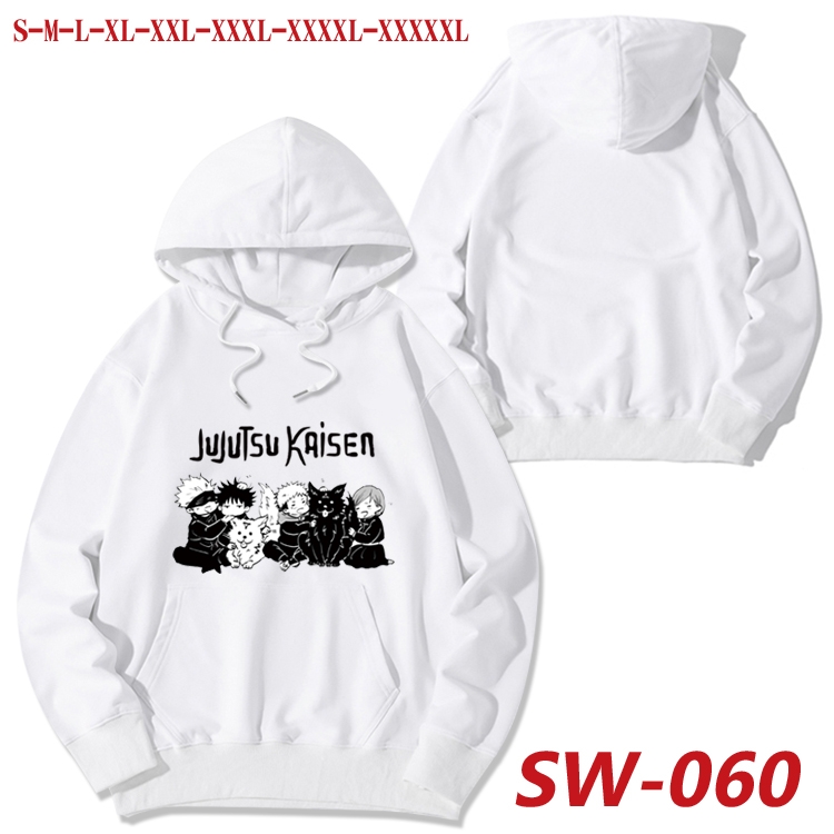 Jujutsu Kaisen cotton hooded sweatshirt thin pullover sweater from S to 5XL SW-060