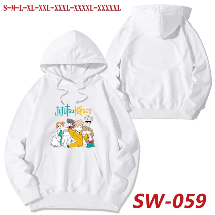 Jujutsu Kaisen cotton hooded sweatshirt thin pullover sweater from S to 5XL SW-059