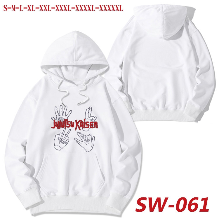 Jujutsu Kaisen cotton hooded sweatshirt thin pullover sweater from S to 5XL  SW-061