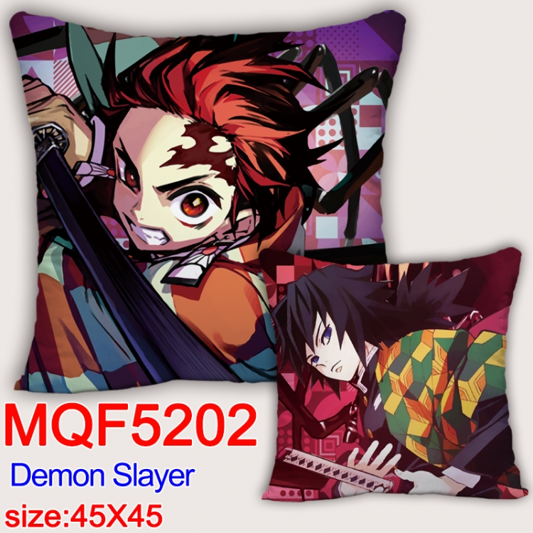 Naruto Square double-sided full-color pillow cushion 45X45CM NO FILLING MQF 5202