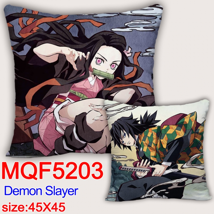 Naruto Square double-sided full-color pillow cushion 45X45CM NO FILLING MQF 5203