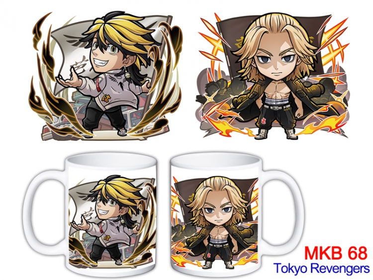Tokyo Revengers  Anime color printing ceramic mug cup price for 5 pcs   MKB-68