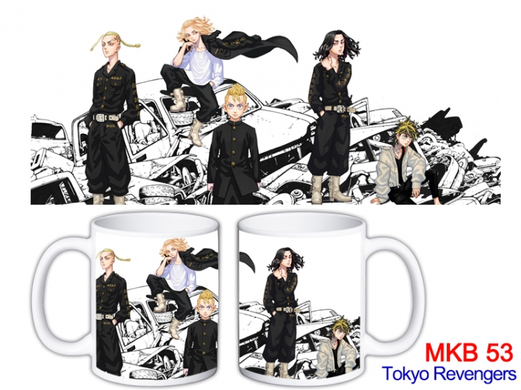 Tokyo Revengers  Anime color printing ceramic mug cup price for 5 pcs  MKB-53